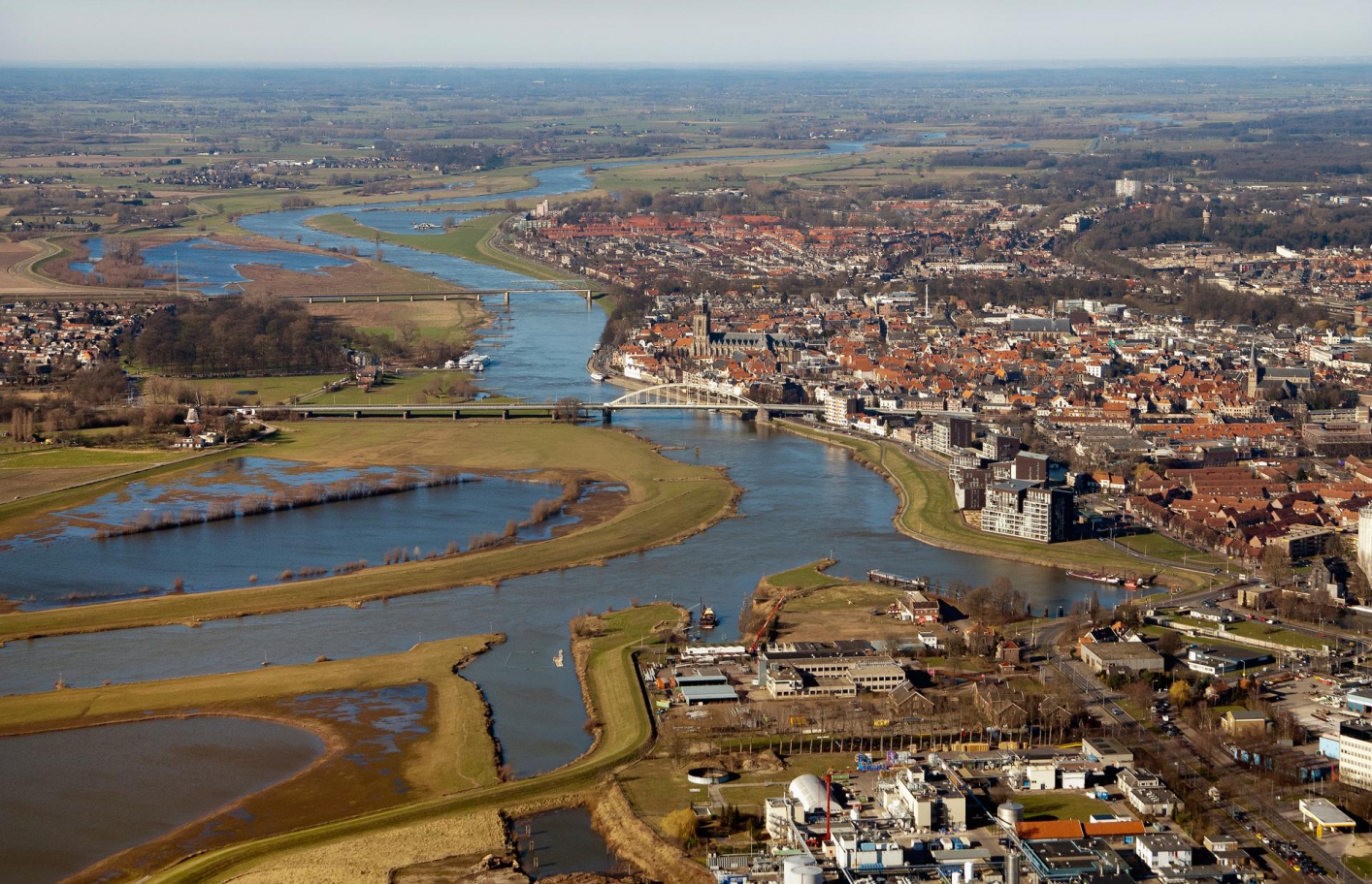 Luchtfoto Deventer